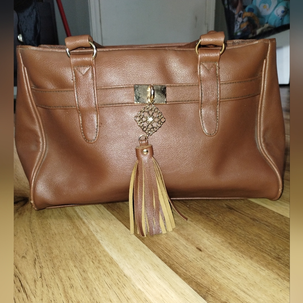 Brown Avon Handbag Purse